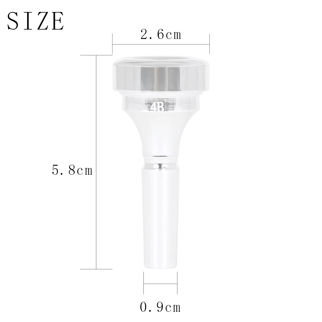 TR-17 Cornet Mouthpiece Brass  - огляд і ціна Musical Instrument Cornet